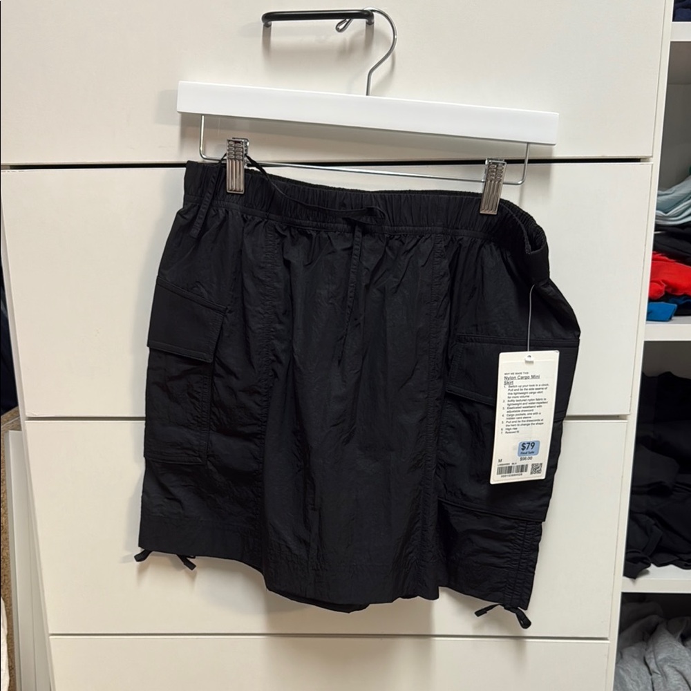 lululemon athletica Black Mini Skirt